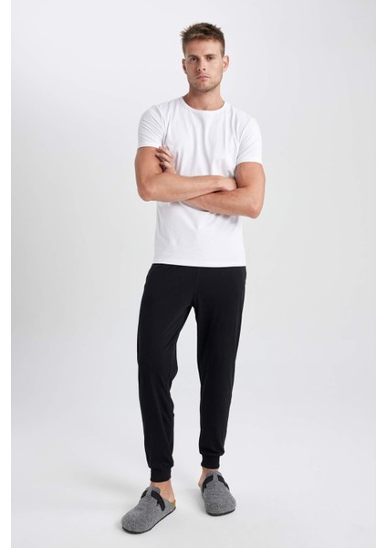 Slim Fit Bisiklet Yaka Basic Kısa Kollu Fanila L4885AZ23AU fiyatları