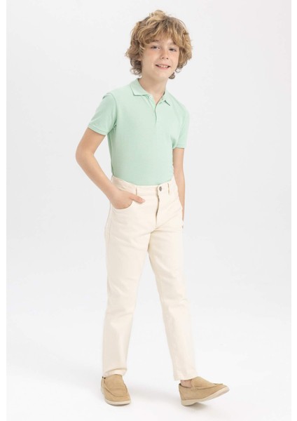 Erkek Çocuk Regular Fit Gabardin Pantolon Z3321A623SP