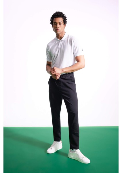Fit Jogger Eşofman Altı Slim Fit Dar Kesim Beli Lastikli Çift Cepli Standart Paça Z5600AZ24SP