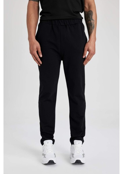 Fit Jogger Eşofman Altı Slim Fit Dar Kesim Beli Lastikli Çift Cepli Standart Paça Z5600AZ24SP