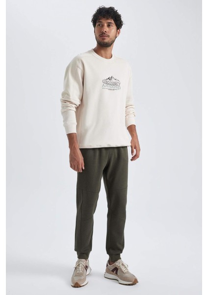 Pike Jogger Eşofman Altı Slim Fit Dar Kesim Beli Bağcıklı Lastikli Paça Fermuar Cepli A5347AX23AU