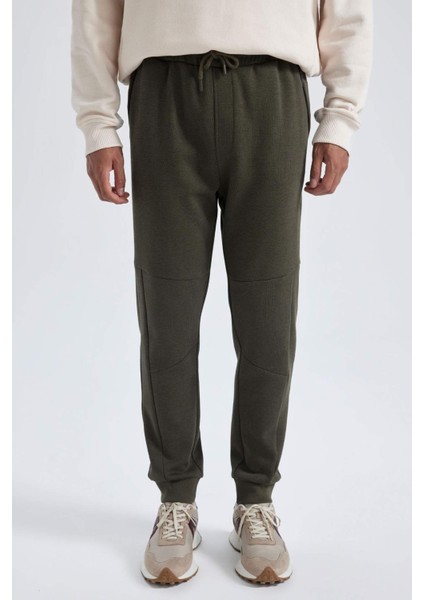 Pike Jogger Eşofman Altı Slim Fit Dar Kesim Beli Bağcıklı Lastikli Paça Fermuar Cepli A5347AX23AU