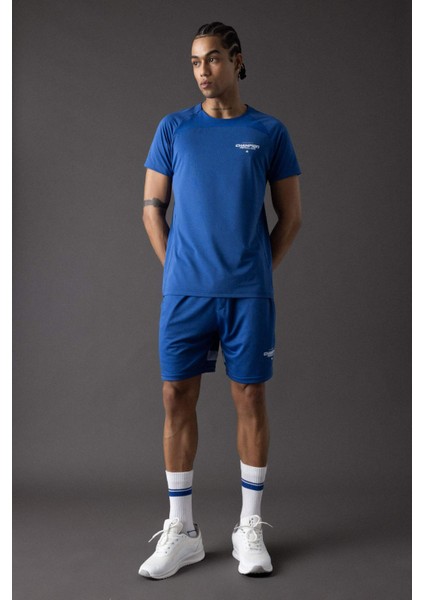 Fit Slim Fit Dar Kesim Sporcu Kısa Paça Şort B5028AX24SP