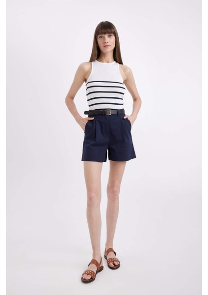 Yüksek Bel Kısa Paça Şort D2603AX24SM modelleri