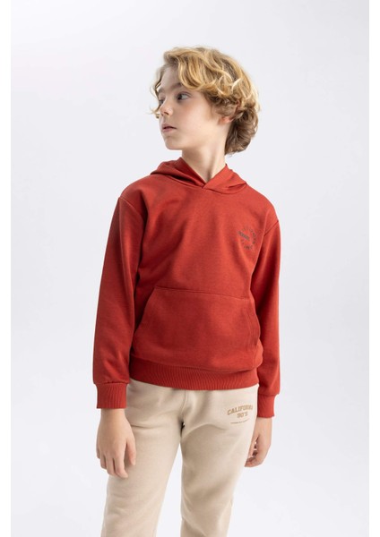 Erkek Çocuk New Kapüşonlu Okul Sweatshirt A4247A823AU