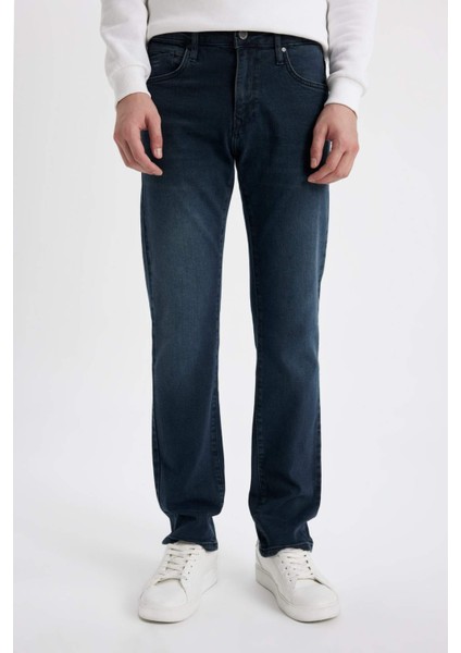 Sergio Regular Fit Normal Kalıp Normal Bel Boru Paça Jean Pantolon B4538AX23AU