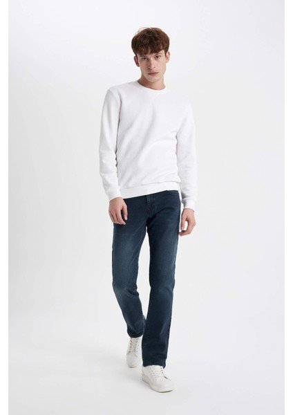 Sergio Regular Fit Normal Kalıp Normal Bel Boru Paça Jean Pantolon B4538AX23AU