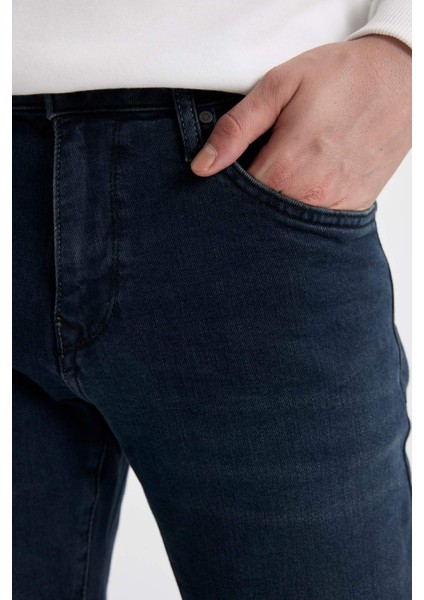 Sergio Regular Fit Normal Kalıp Normal Bel Boru Paça Jean Pantolon B4538AX23AU