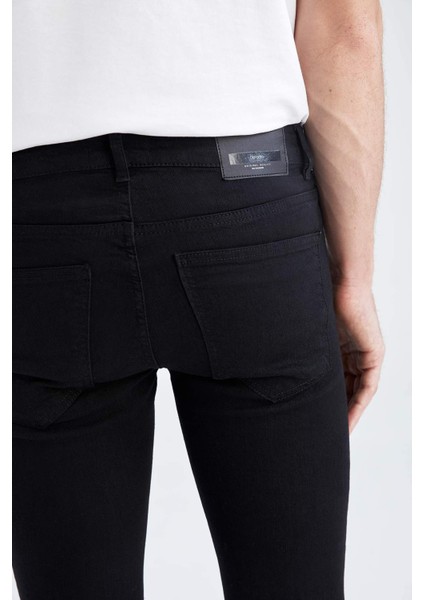 Carlo Skinny Fit Ekstra Dar Kalıp Normal Bel Ekstra Dar Paça Jean Pantolon Y7497AZ22AU