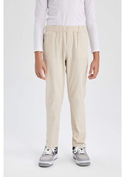 Erkek Çocuk Esnek Belli Gabardin Okul Pantolonu T8850A623AU fırsatları