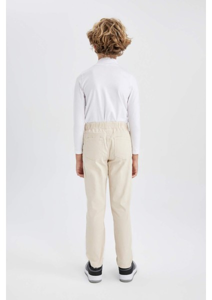 Erkek Çocuk Esnek Belli Gabardin Okul Pantolonu T8850A623AU indirimleri