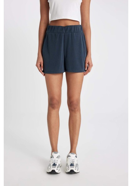 Fit Sporcu Kısa Paça Modal Şort D2981AX24HS