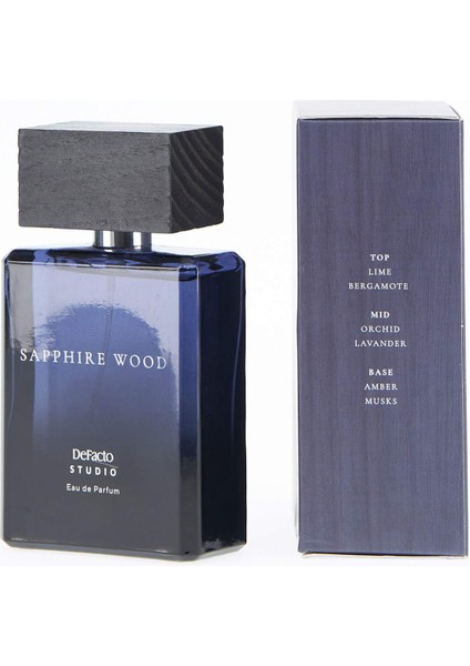 Erkek Sapphire Wood Odunsu 85 ml Parfüm