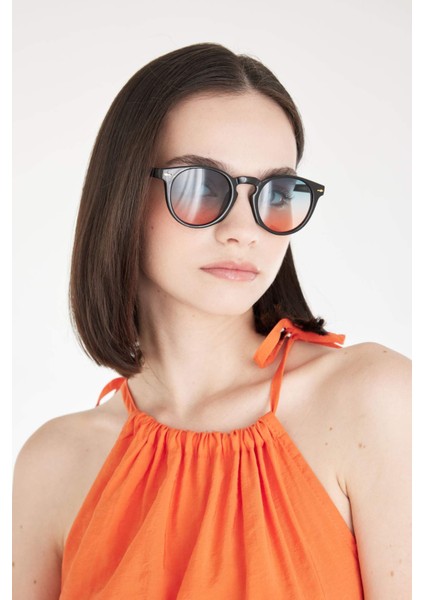 Kadın Yuvarlak Güneş Gözlüğü D0887AXNS fiyatları