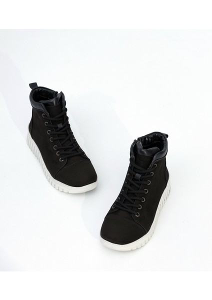 Kadın Hakiki Nubuk Deri Kaymaz Kauçuk Taban Günlük Bot fiyatları