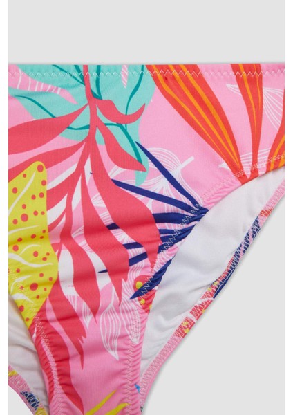 Kız Çocuk Desenli Bikini Takımı C4156A824HS