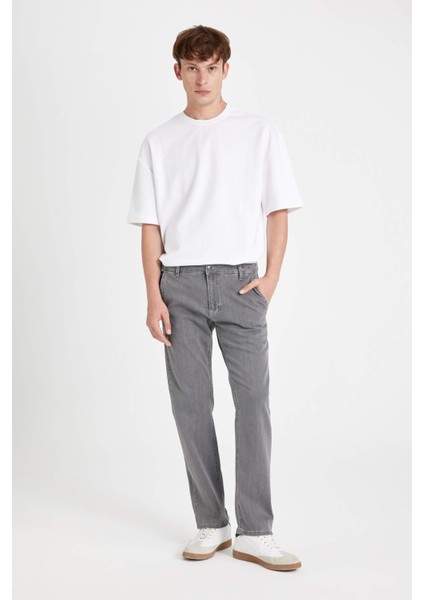 Sergio Regular Fit Normal Bel Düz Paça Jean Pantolon D2903AX24SM