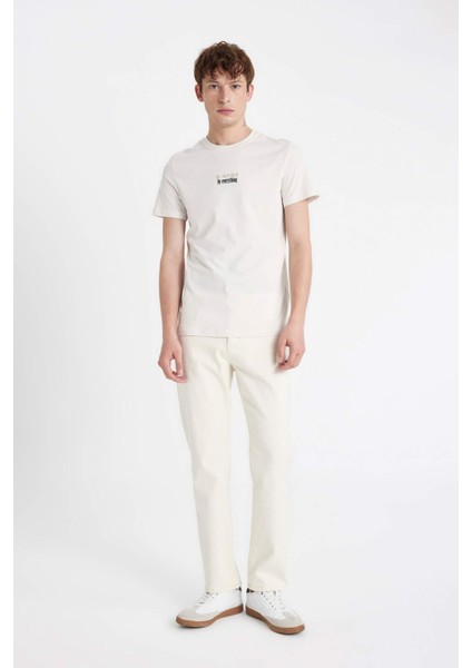 Sergio Regular Fit Normal Kalıp Normal Bel Boru Paça Jean Pantolon D4460AX24HS