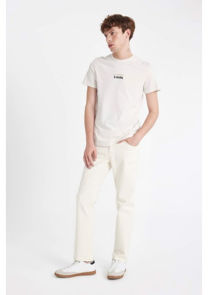 Sergio Regular Fit Normal Kalıp Normal Bel Boru Paça Jean Pantolon D4460AX24HS