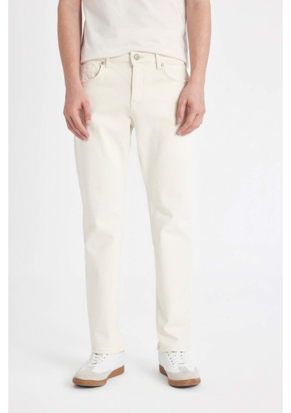 Sergio Regular Fit Normal Kalıp Normal Bel Boru Paça Jean Pantolon D4460AX24HS