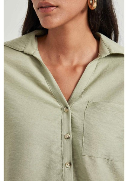 Regular Fit Uzun Kollu Gömlek M9407AZ23AU indirimleri