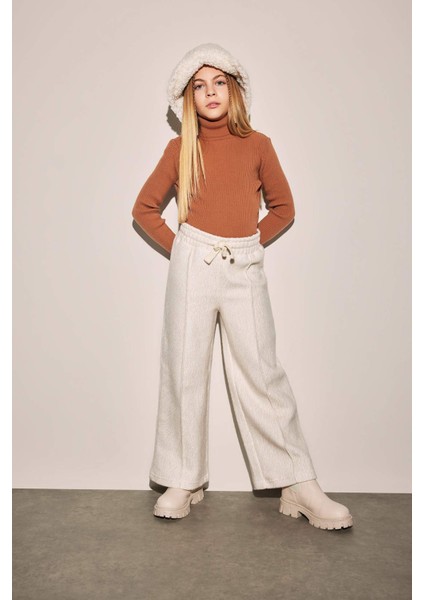 Kız Çocuk Wide Leg Geniş Paça Eşofman Altı A9321A823WN