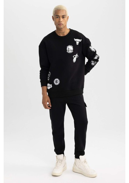 Fit NBA Current Teams Comfort Fit Bisiklet Yaka Kalın Sweatshirt A4112AX23AU indirimleri