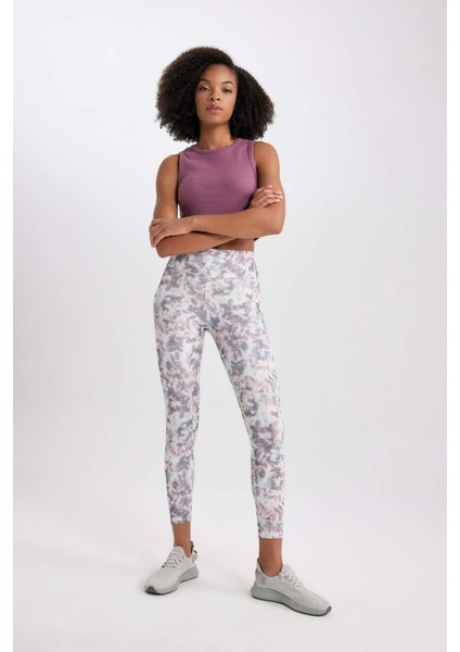 Fit Slim Fit Bisiklet Yaka Ribana Sporcu Basic Atlet Z6573AZ24SP