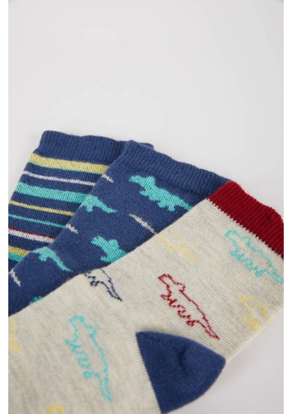 Erkek Bebek 3'lü Pamuklu Uzun Çorap fiyatları