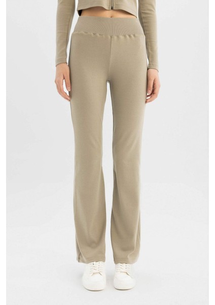 Coool Flare Fit Ribana Basic Eşofman Altı D0651AX24SP