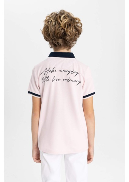 Erkek Çocuk Pike Kısa Kollu Polo Tişört B6830A824SM fırsatları