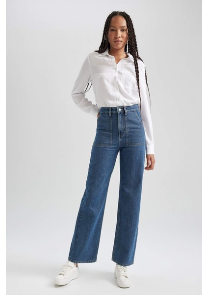 Regular Fit Uzun Kollu Gömlek N2518AZ23AU