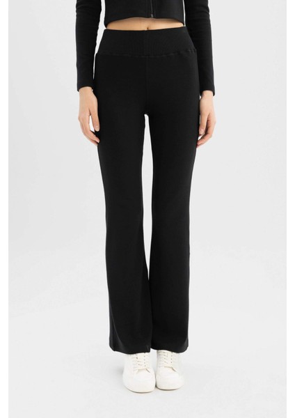 Coool Flare Fit Ribana Basic Eşofman Altı D0651AX24SP