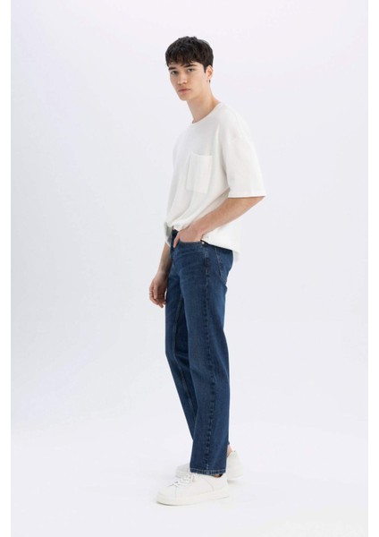 Sergio Regular Fit Normal Kalıp Normal Bel Boru Paça Jean Pantolon Y9632AZ24SM