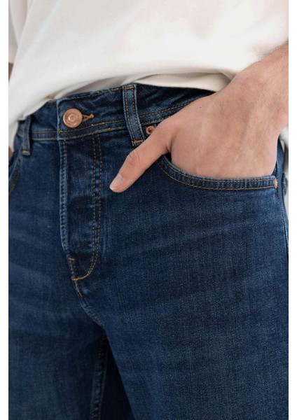 Sergio Regular Fit Normal Kalıp Normal Bel Boru Paça Jean Pantolon Y9632AZ24SM
