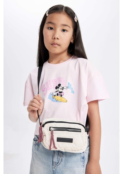 Kız Çocuk Twill Çapraz Çanta C2676A8NS