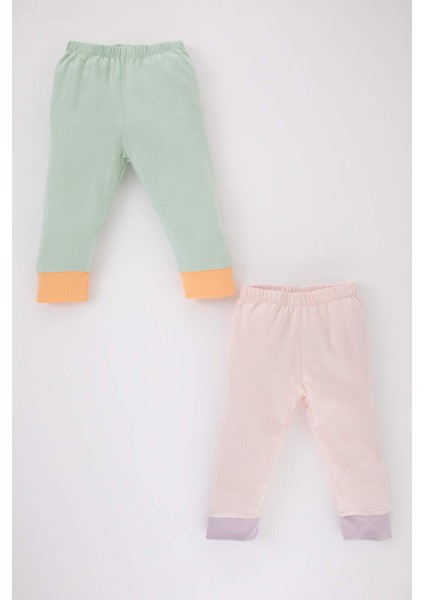 Kız Bebek Slogan Baskılı Uzun Kollu Penye 4'lü Peny ePijama B0781A523AU fiyatları