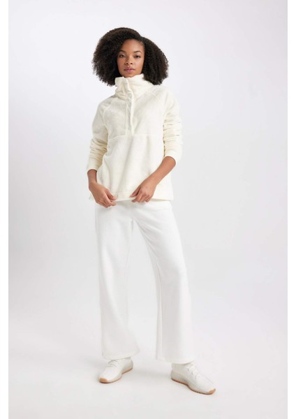 Fit Wide Leg Geniş Paça Eşofman Altı Cepli Geniş Paça Standart A7155AX23AU