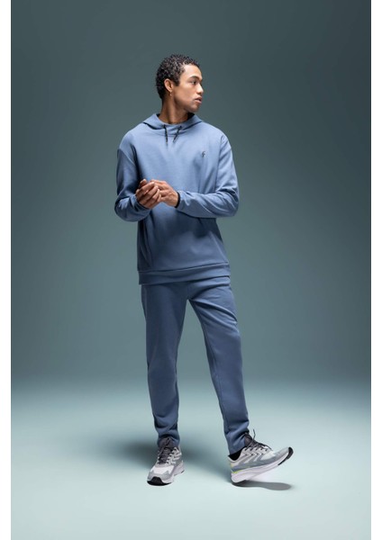 Fit Jogger Eşofman Altı Slim Fit Dar Kesim Beli Lastikli Cepli Düz Paça S3309AZ24SP