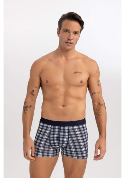 Regular Fit 3'lü Boxer B0574AX23AU