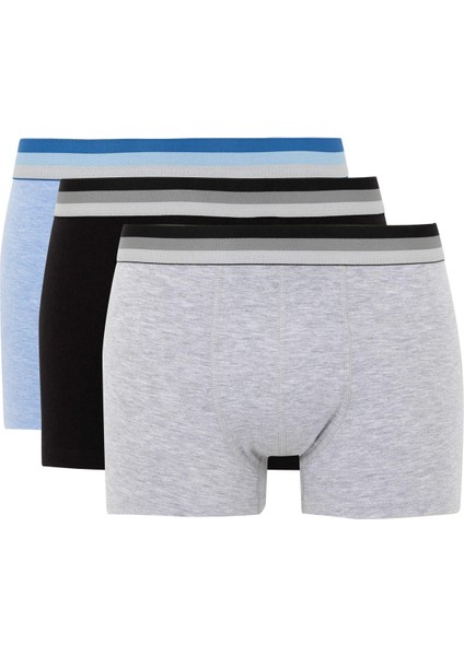 Regular Fit 3'lü Boxer B7952AX24SP