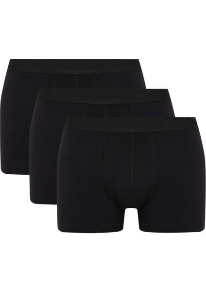 Regular Fit 3'lü Boxer