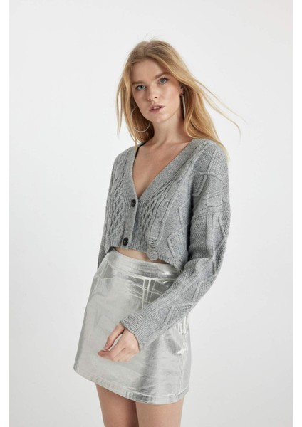 Coool Regular Fit V Yaka Triko Hırka A3286AX23WN modelleri