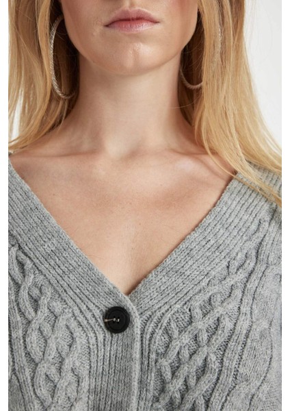 Coool Regular Fit V Yaka Triko Hırka A3286AX23WN indirimleri