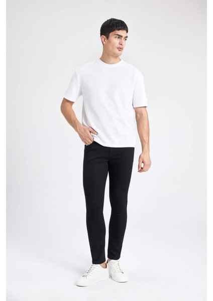 Carlo Skinny Fit Ekstra Dar Kalıp Normal Bel Ekstra Dar Paça Jean Pantolon R8763AZ24SP