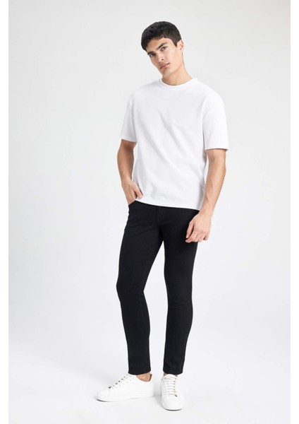 Carlo Skinny Fit Ekstra Dar Kalıp Normal Bel Ekstra Dar Paça Jean Pantolon R8763AZ24SP