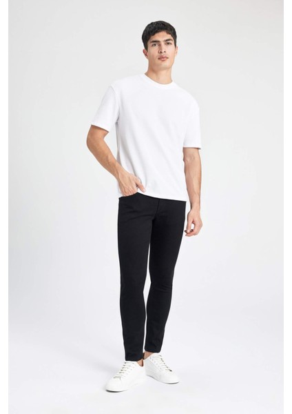 Carlo Skinny Fit Ekstra Dar Kalıp Normal Bel Ekstra Dar Paça Jean Pantolon R8763AZ24SP
