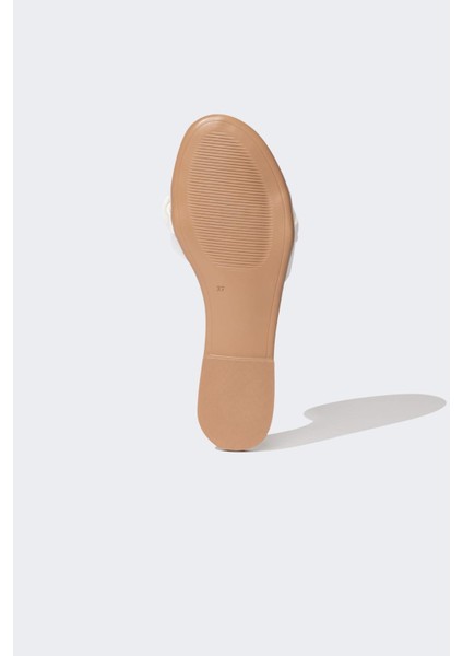 Kadın Düz Taban Tek Bantlı Suni Deri Terlik C3719AX24HS fırsatları