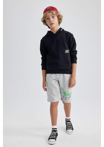 Erkek Çocuk Oversize Geniş Kalıp Kapüşonlu Sweatshirt A6584A823WN fiyatları