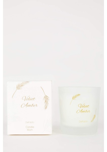 Kadın Yılbaşı Temalı Defacto Velvet Amber Aromatik 125 ml Mumluk B7232AXNS modelleri
